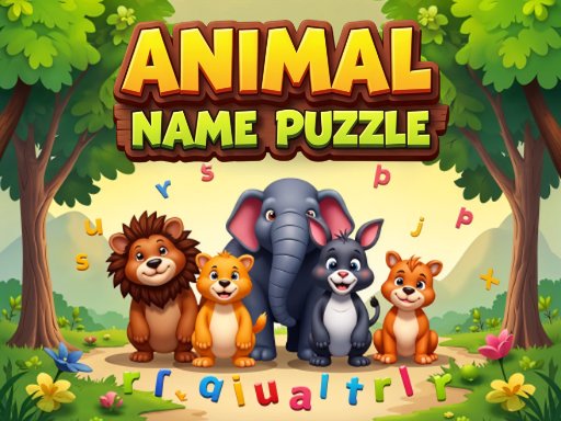 Animal Name Puzzle thumbnail