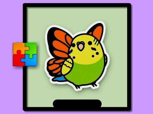 Cute Budgie Puzzle thumbnail