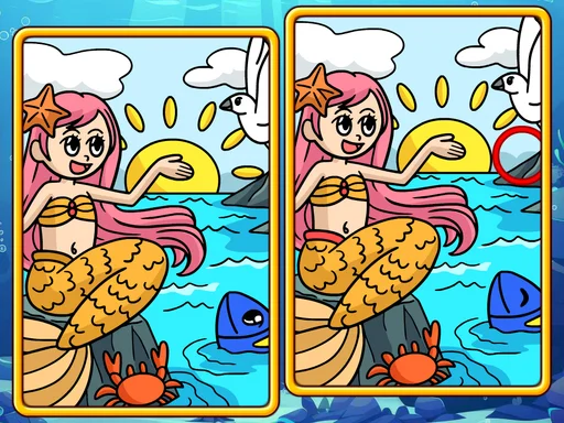 Mermaids: Spot The Differences thumbnail