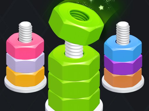 nuts puzzle:color sort thumbnail