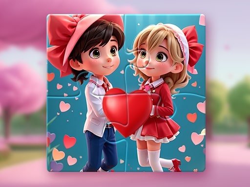 Valentine Couple Jigsaw Puzzle thumbnail