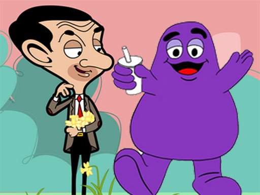 When Mr Bean meet Grimace thumbnail