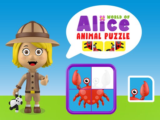 World of Alice   Animals Puzzle thumbnail